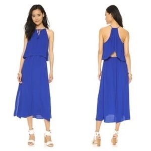 Madewell Flutter back Overlay Maxi Dress